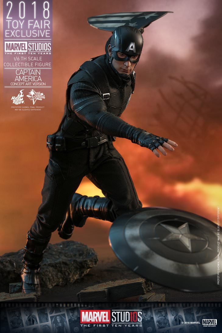 Hot Toys Captain America ( Concept Arts Version) MMS488