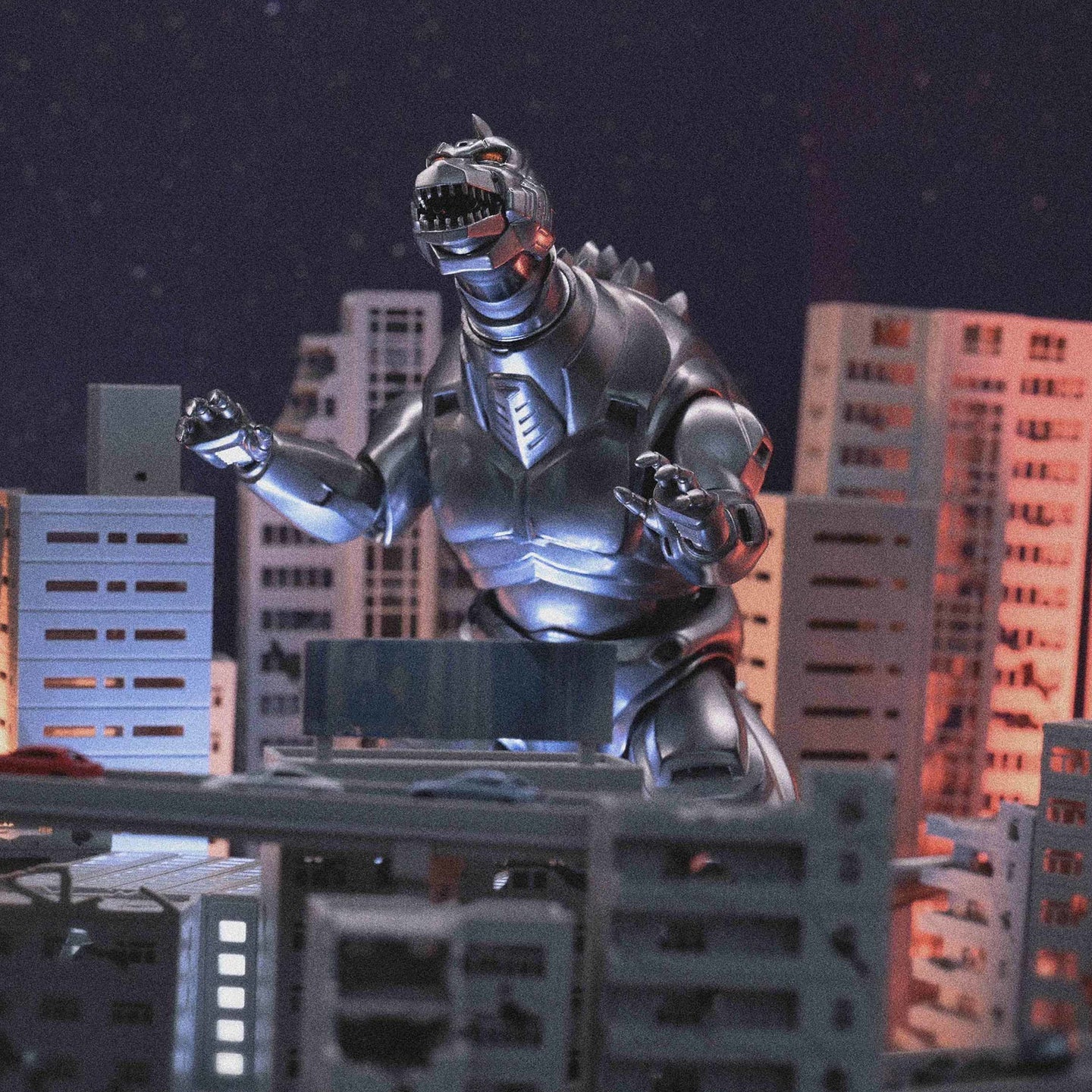 HIYA Exquisite Basic Godzilla VS. Mechagodzilla (1993) Action Figure EBG0282