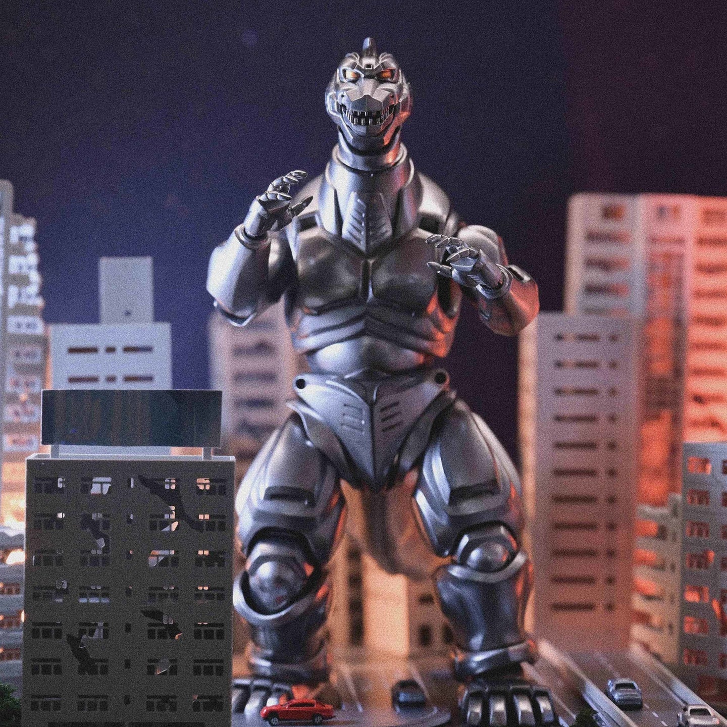 HIYA Exquisite Basic Godzilla VS. Mechagodzilla (1993) Action Figure EBG0282