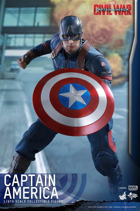 Hot Toys Captain America : Civil War Captain America MMS350