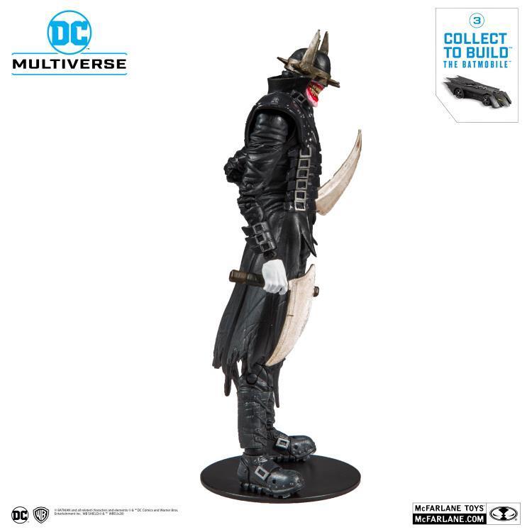 McFarlane Toys DC Multiverse Collector 7" Action Figure WV1 Batman Who Laughs (Build-A-Batmobile)