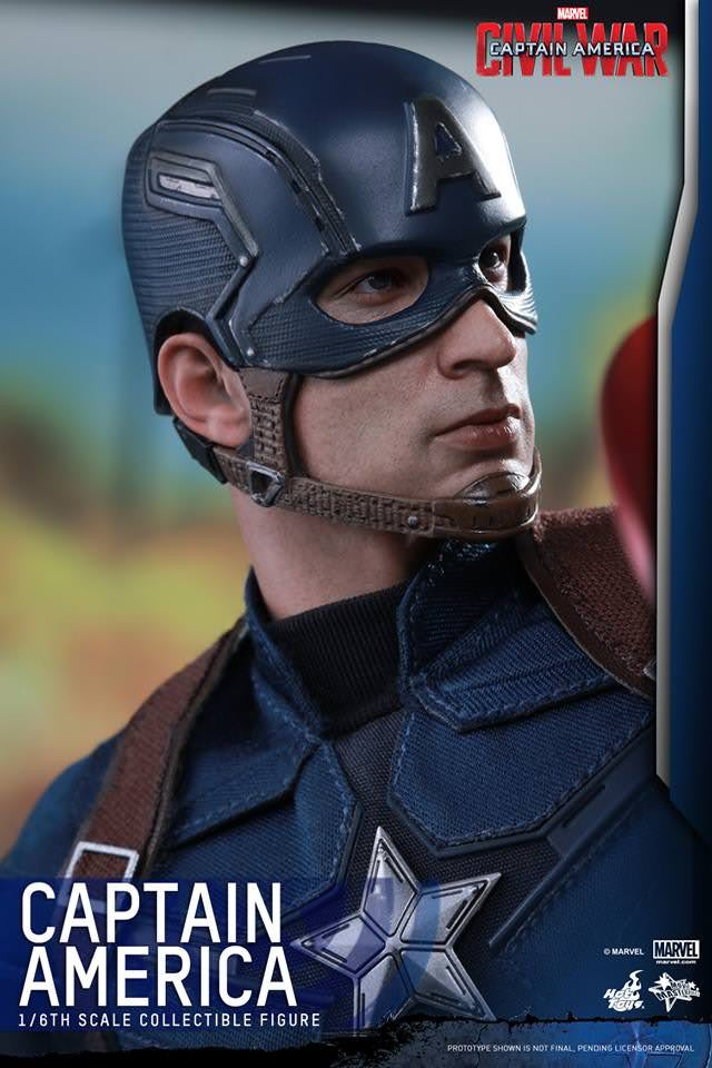 Hot Toys Captain America : Civil War Captain America MMS350