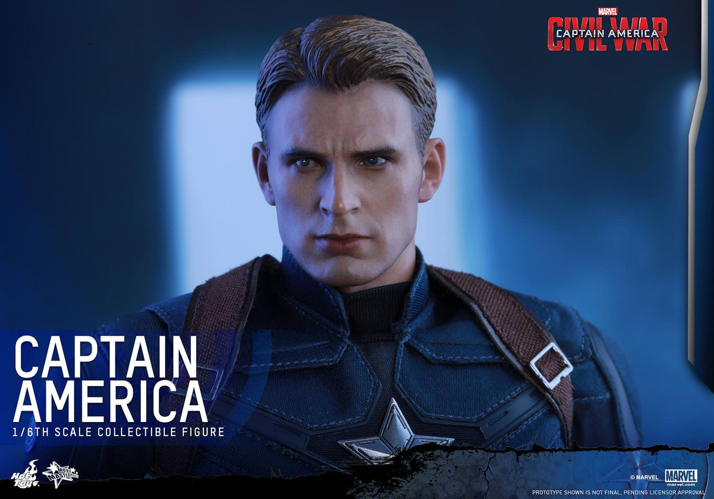 Hot Toys Captain America : Civil War Captain America MMS350