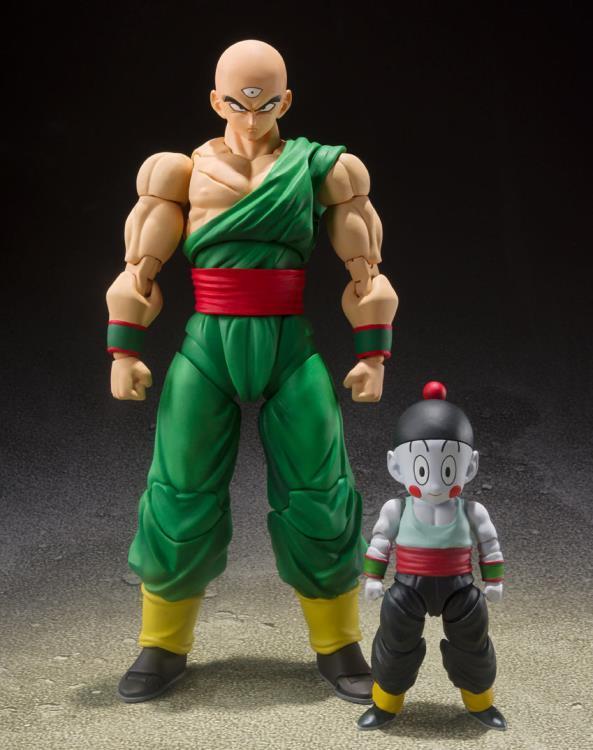 Bandai Spirits Dragon Ball Z S.H.Figuarts Tien and Chiaotzu Exclusive Set