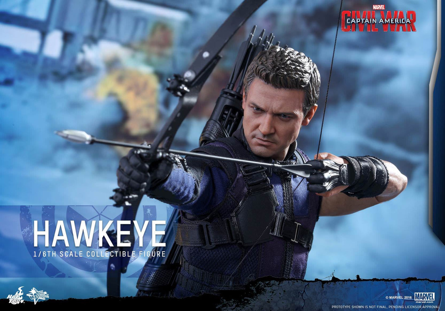 Hot Toys Captain America :Civil War Hawkeye MMS358