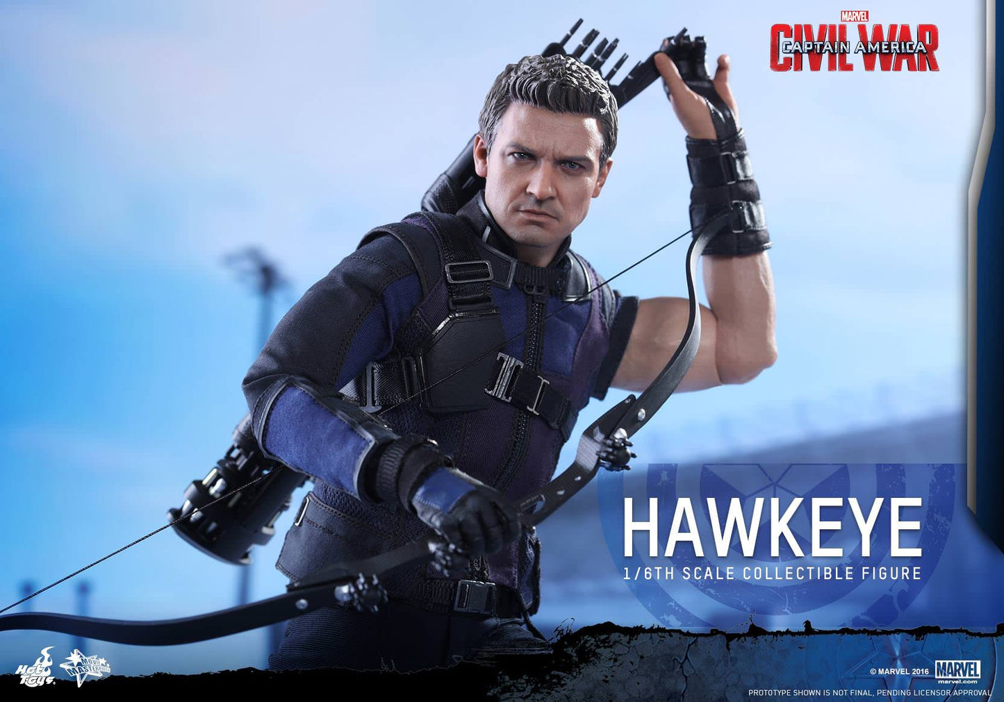 Hot Toys Captain America :Civil War Hawkeye MMS358