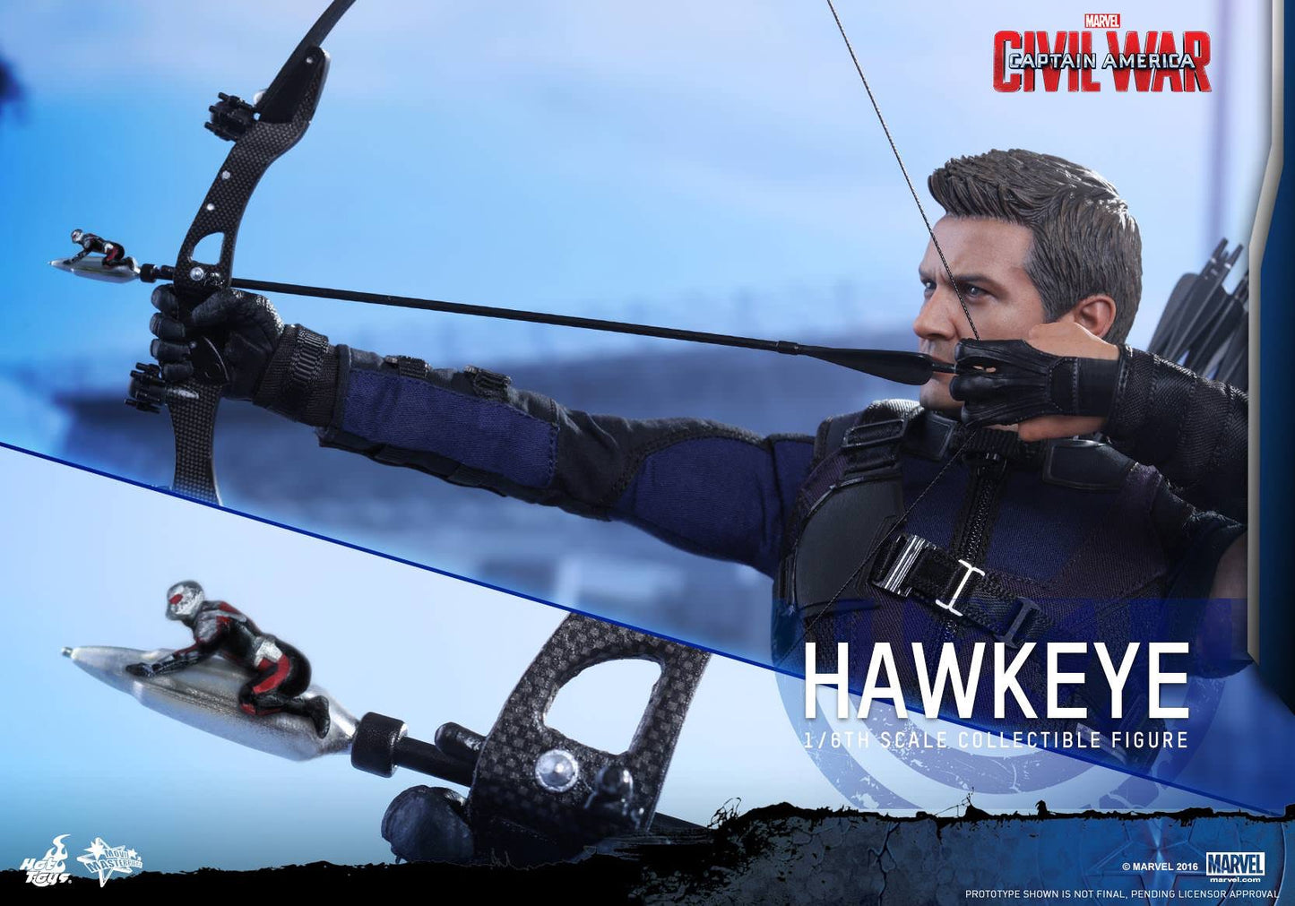 Hot Toys Captain America :Civil War Hawkeye MMS358