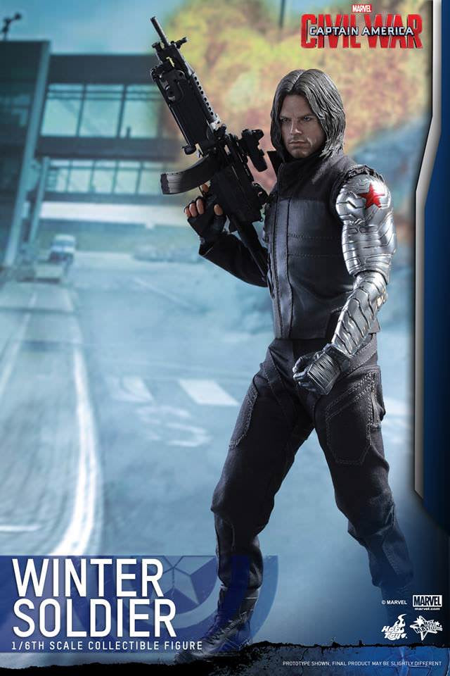 Hot Toys Captain America :Civil War Winter Soldier MMS351