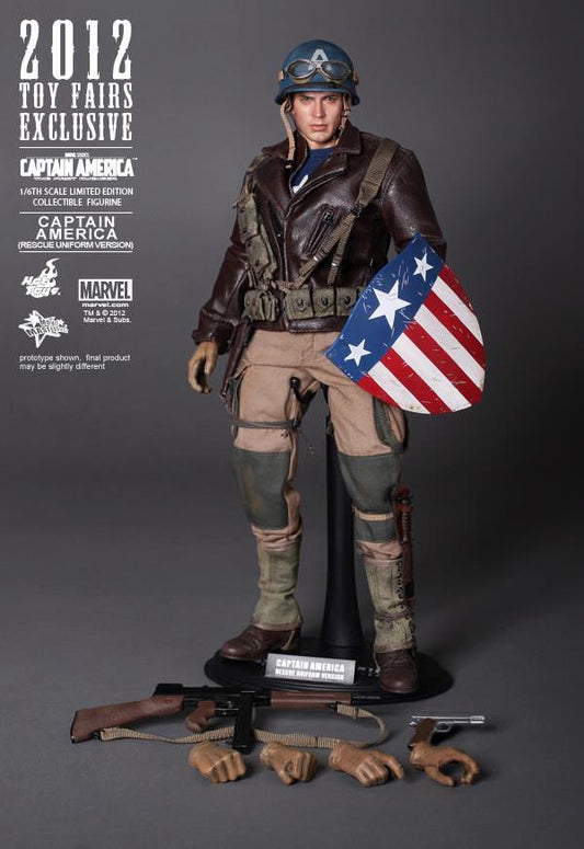 Hot Toys Captain America First Avengers Captain America (Rescue Uniform Version) MMS180