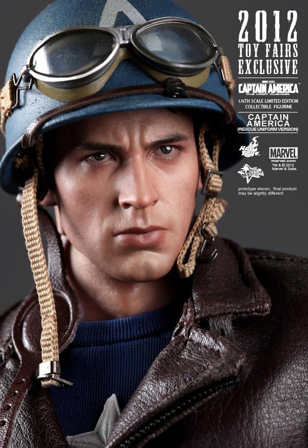 Hot Toys Captain America First Avengers Captain America (Rescue Uniform Version) MMS180