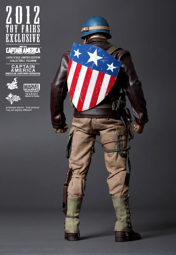 Hot Toys Captain America First Avengers Captain America (Rescue Uniform Version) MMS180