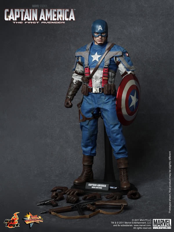 Hot Toys Captain America First Avengers Captain America MMS156