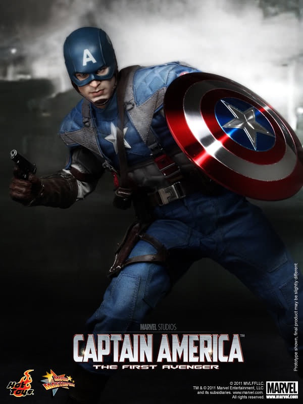 Hot Toys Captain America First Avengers Captain America MMS156