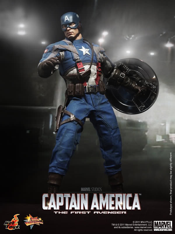 Hot Toys Captain America First Avengers Captain America MMS156