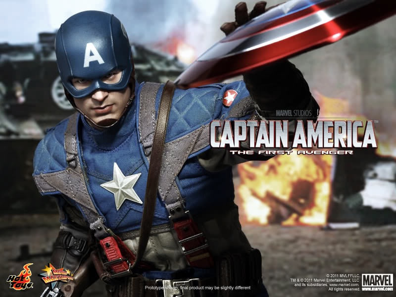 Hot Toys Captain America First Avengers Captain America MMS156