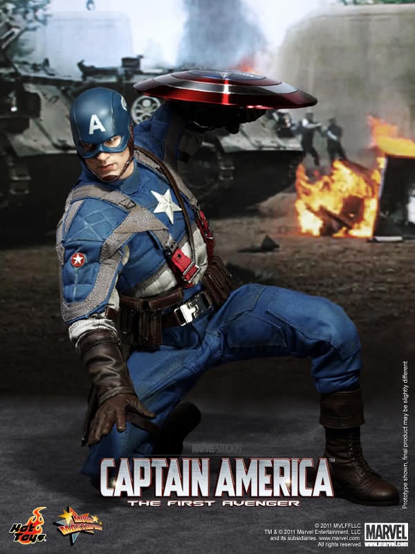 Hot Toys Captain America First Avengers Captain America MMS156