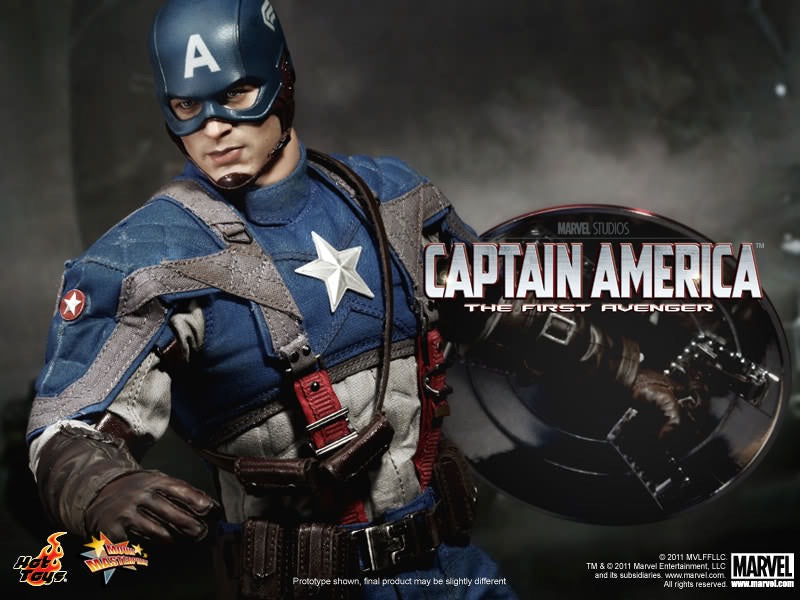 Hot Toys Captain America First Avengers Captain America MMS156