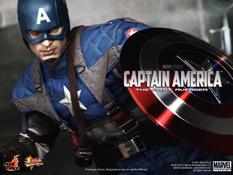 Hot Toys Captain America First Avengers Captain America MMS156