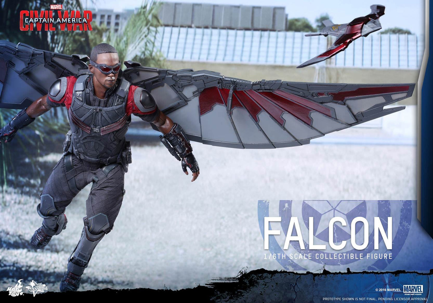 Hot Toys Captain America: Civil War - Falcon MMS361