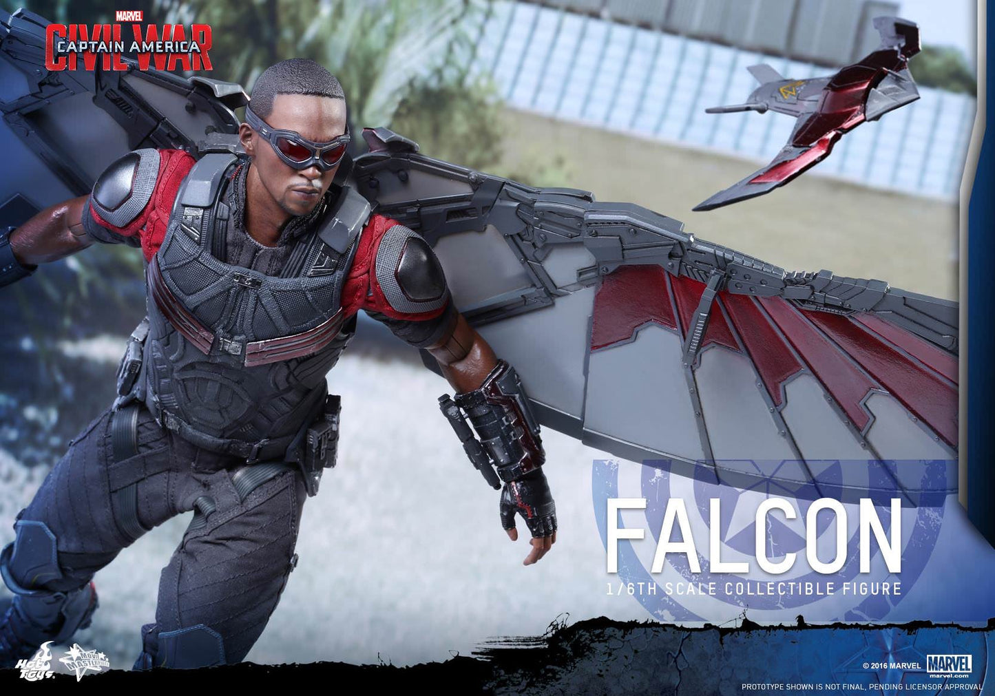 Hot Toys Captain America: Civil War - Falcon MMS361