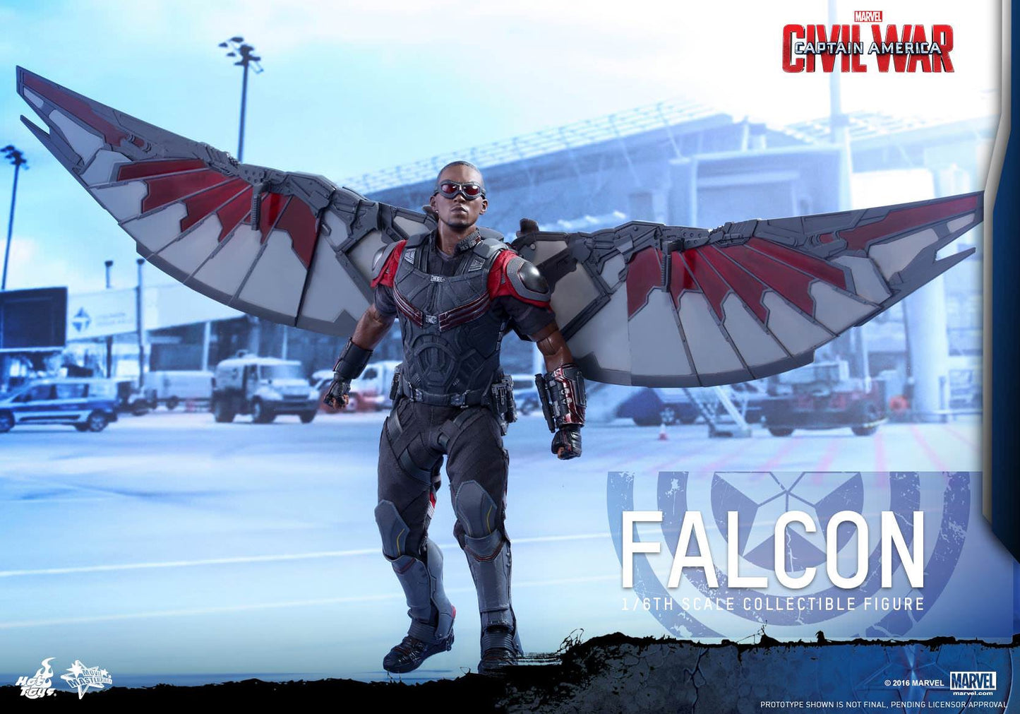 Hot Toys Captain America: Civil War - Falcon MMS361