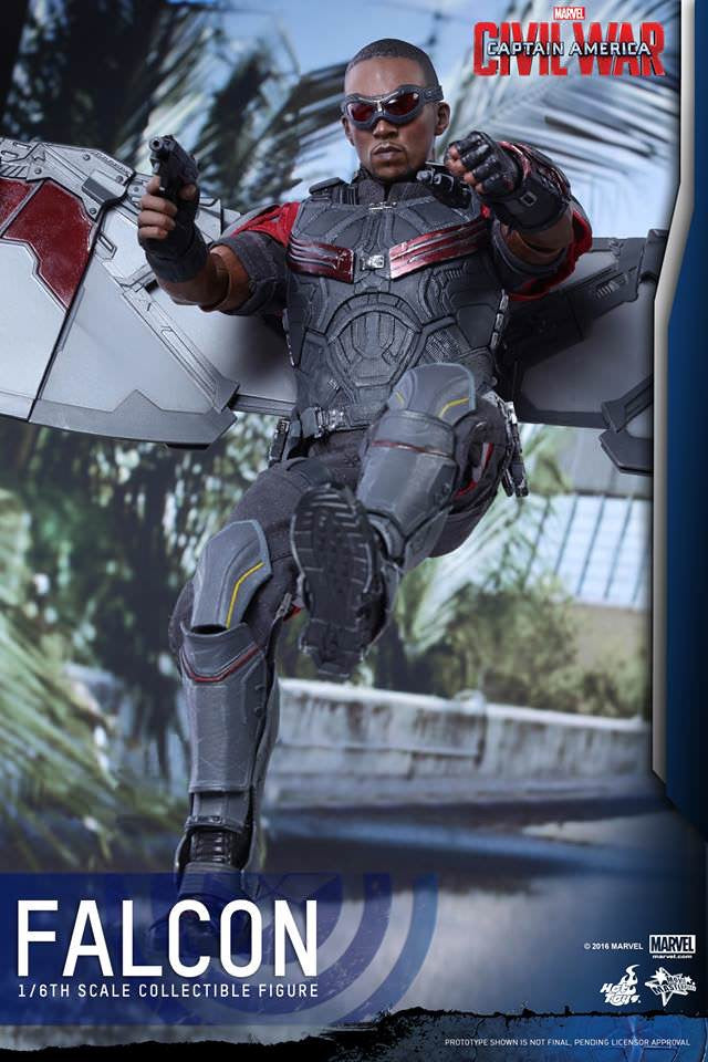 Hot Toys Captain America: Civil War - Falcon MMS361