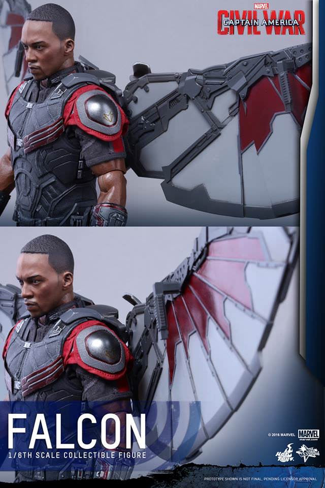 Hot Toys Captain America: Civil War - Falcon MMS361