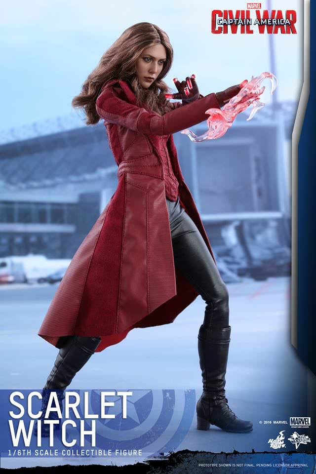 Hot Toys Captain America: Civil War - Scarlet Witch MMS370