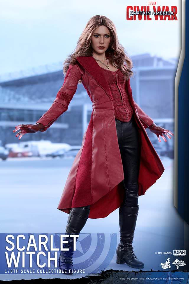 Hot Toys Captain America: Civil War - Scarlet Witch MMS370