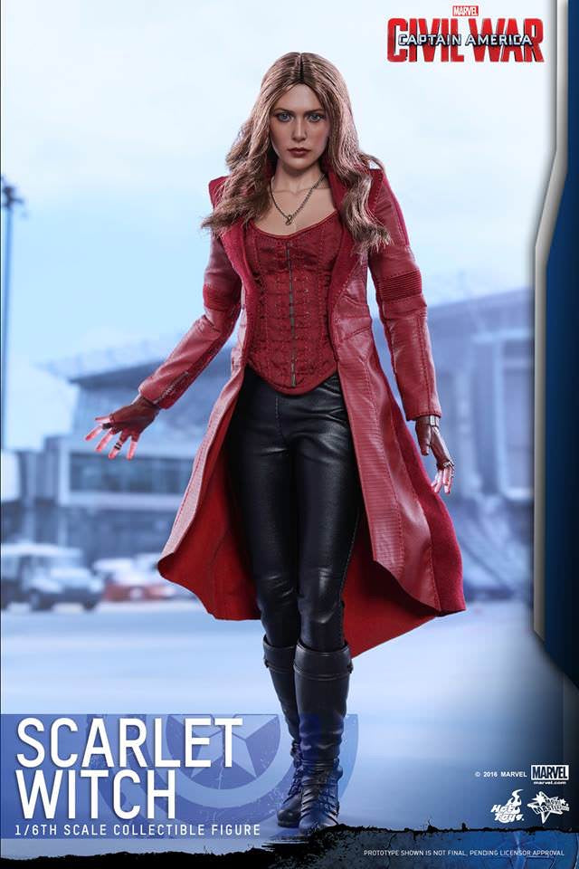 Hot Toys Captain America: Civil War - Scarlet Witch MMS370