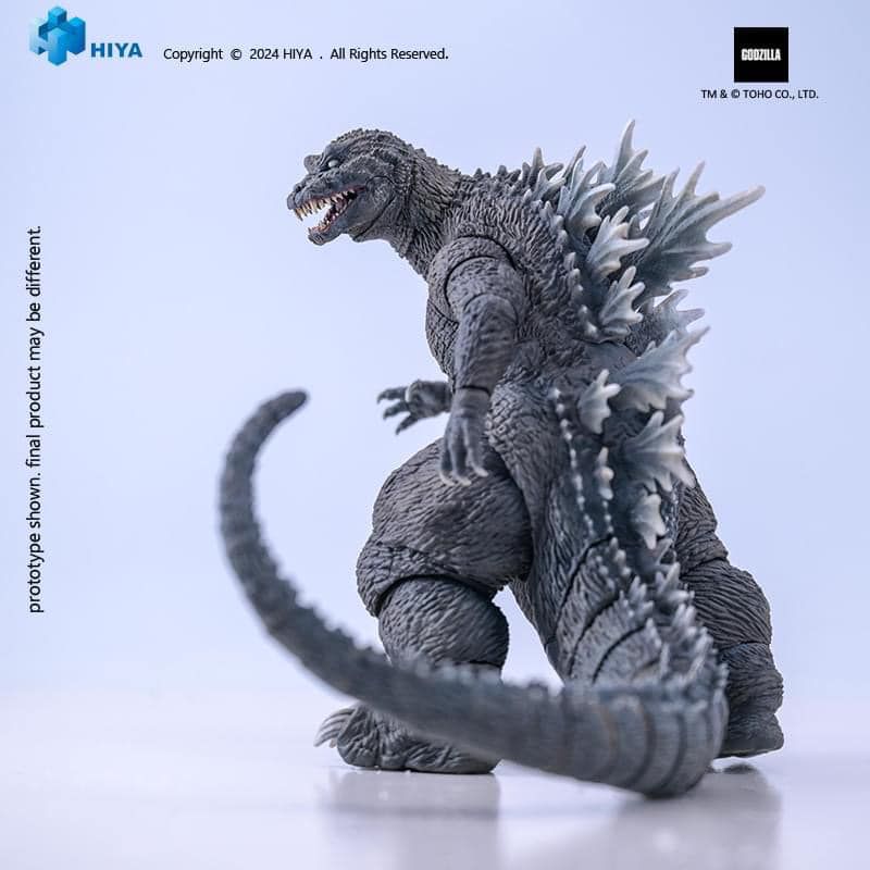 HIYA Toys "Exquisite Basic Series Godzilla, Mothra and King Ghidorah Giant Monsters All-Out Attack (2001) Godzilla 7" Collectible Figure HIYA-G2001