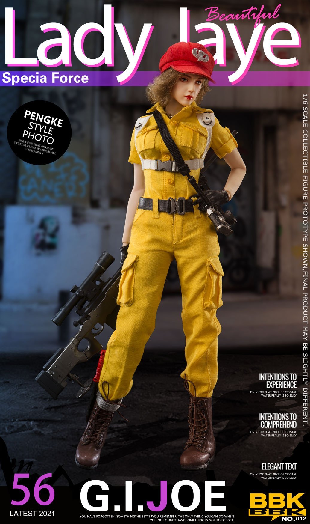 BBK BBK012 1/6 Scale Lady Jaye figure