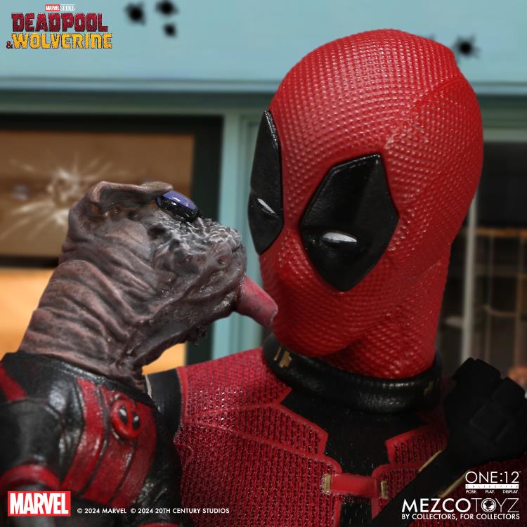 Mezco Toyz Deadpool &amp; Wolverine One: Deadpool (Deluxe Edition)1:12 Scale Collectible Figure 76213