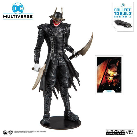 McFarlane Toys DC Multiverse Collector 7" Action Figure WV1 Batman Who Laughs (Build-A-Batmobile)