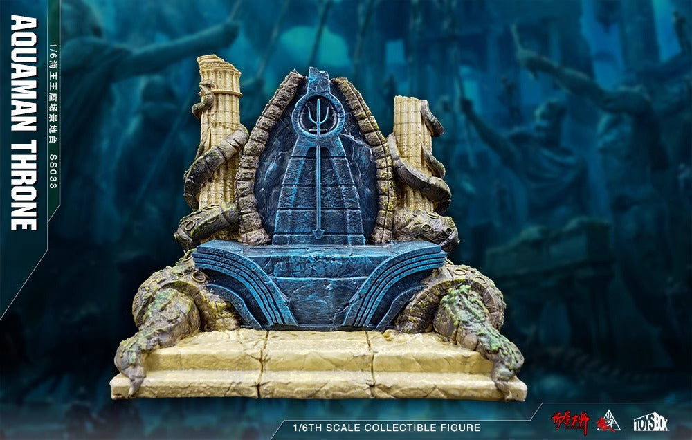 Hot Toys Aquaman Throne Scene Base Diorama Display 1:6 Scale Collectible Figure SS033