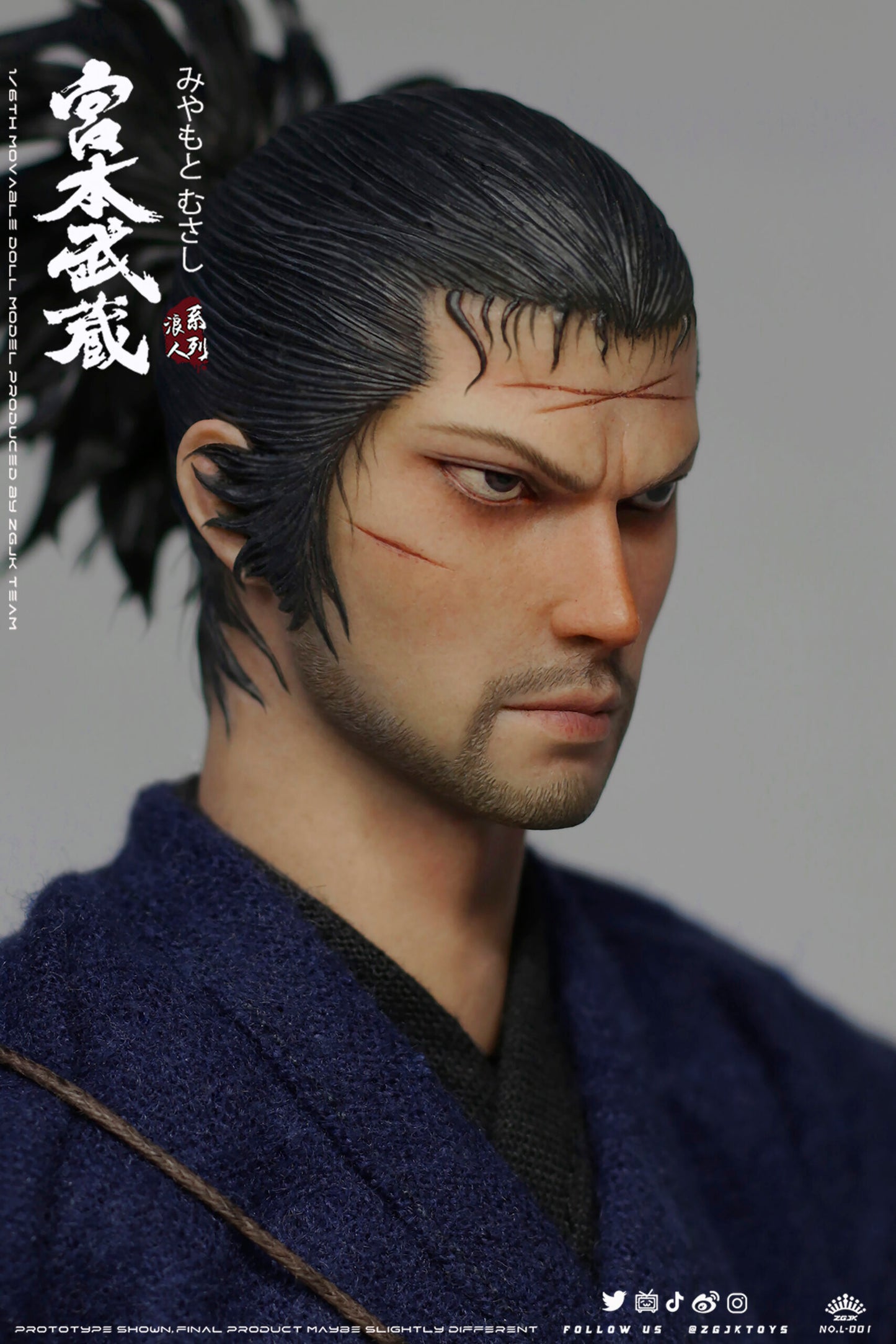 ZGJKToys 1:6 Scale Musashi Miyamoto