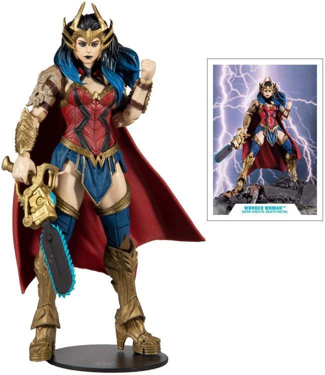 McFarlane Toys Dark Nights: Death Metal DC Multiverse Wonder Woman Action Figure (Collect to Build: Dark Father)