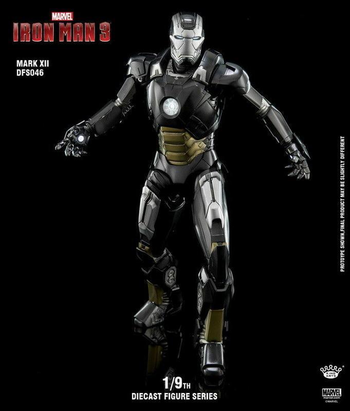 King Arts 1:9 Scale Iron Man Mark XII Collectible Figure