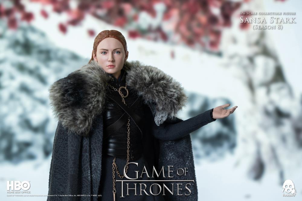 Threezero Game of Thrones Sansa Stark (Season 8) 1/6 Scale Figure