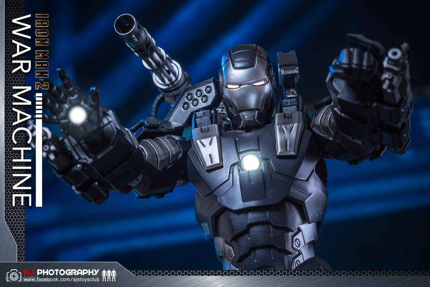 King Arts 1:9 Scale Iron Man 2 War Machine Mark I Collectible Figure