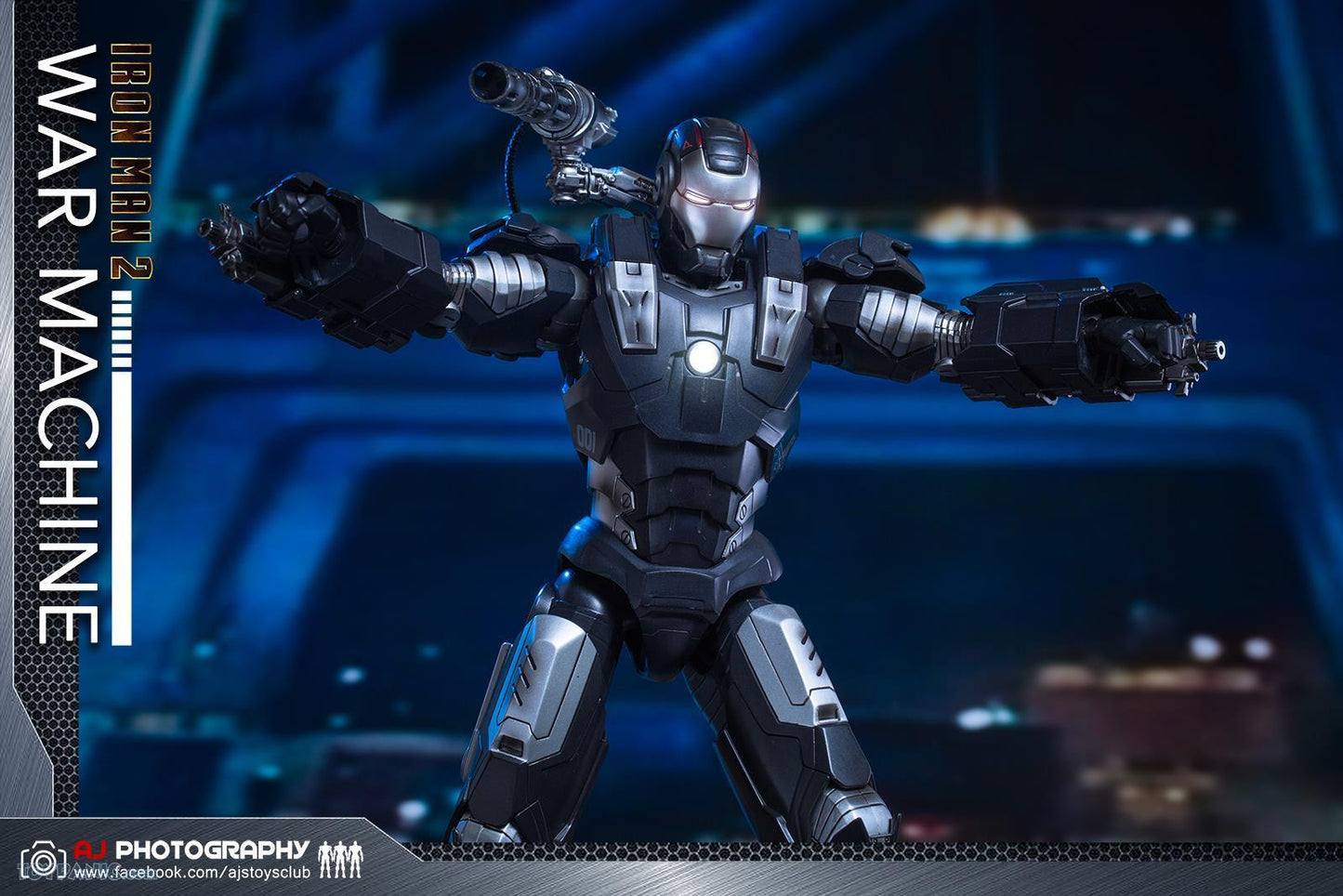 King Arts 1:9 Scale Iron Man 2 War Machine Mark I Collectible Figure