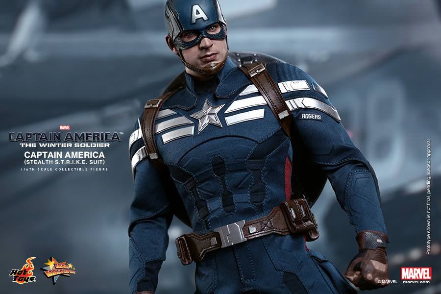 Hot Toys Captain America: The Winter Soldier -Captain America (Stealth S.T.R.I.K.E Suit) MMS242