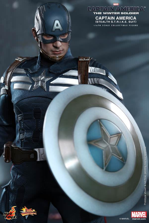 Hot Toys Captain America: The Winter Soldier -Captain America (Stealth S.T.R.I.K.E Suit) MMS242