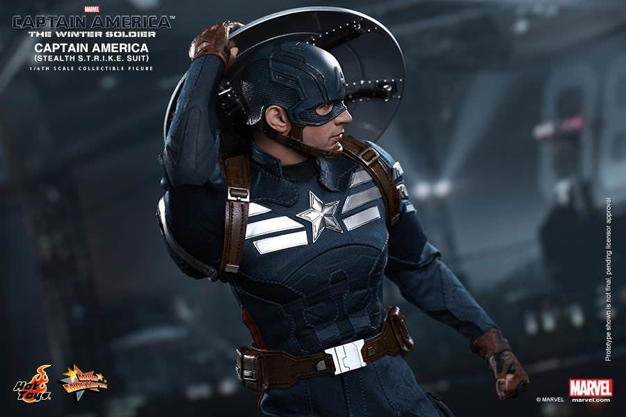 Hot Toys Captain America: The Winter Soldier -Captain America (Stealth S.T.R.I.K.E Suit) MMS242