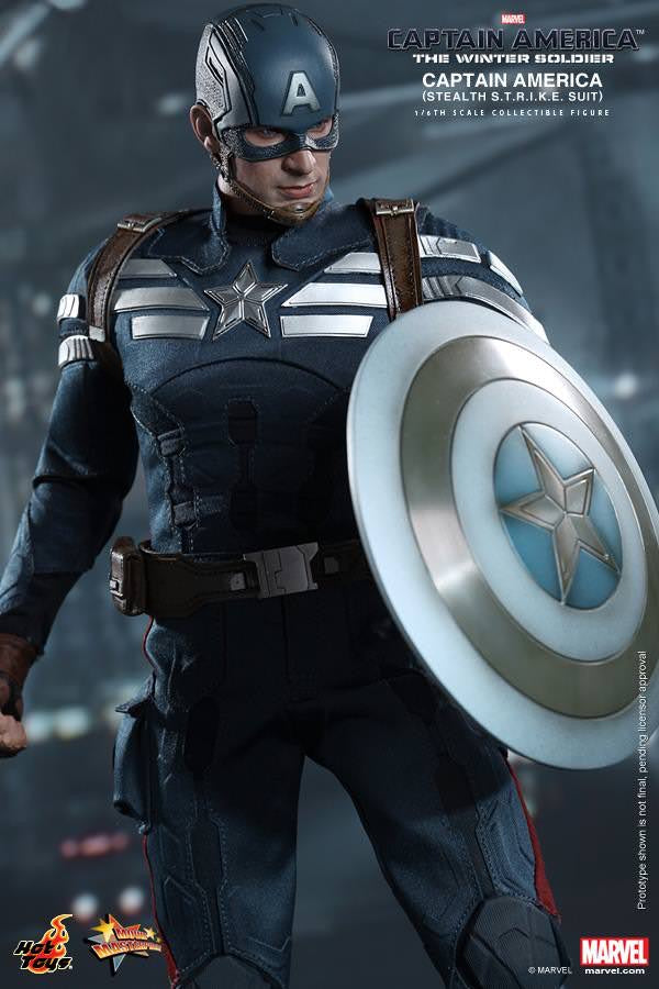 Hot Toys Captain America: The Winter Soldier -Captain America (Stealth S.T.R.I.K.E Suit) MMS242