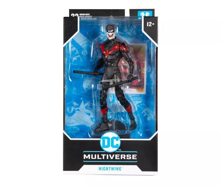 McFarlane Toys Death of the Family DC Multiverse Nightwing (Joker Toxin) Action Figure