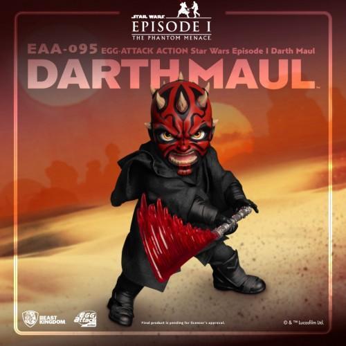 Beast Kingdom Star Wars Episode 1 Darth Maul Egg Attack Action Figure