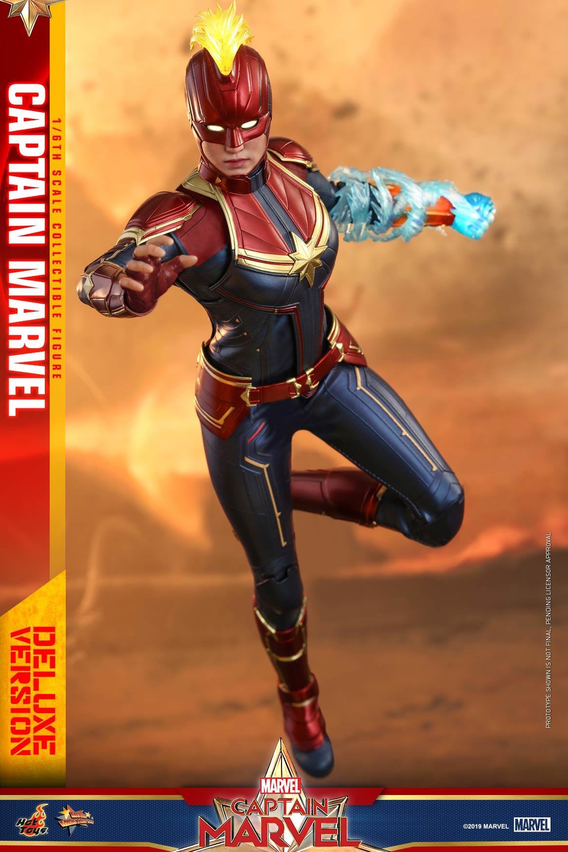 Hot Toys Captain Marvel - Captain Marvel (Deluxe Version) MMS522