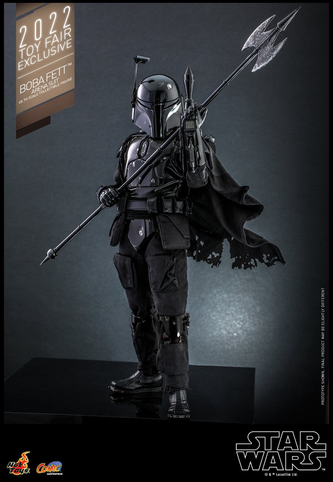 Hot Toys 1:6 Scale Star Wars Boba Fett™ (Arena Suit) Toy Fair Exclusive Collectible Figure CMS011