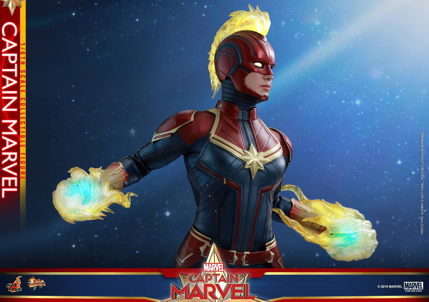 Hot Toys Captain Marvel - Captain Marvel MMS521 (Regular Edition )